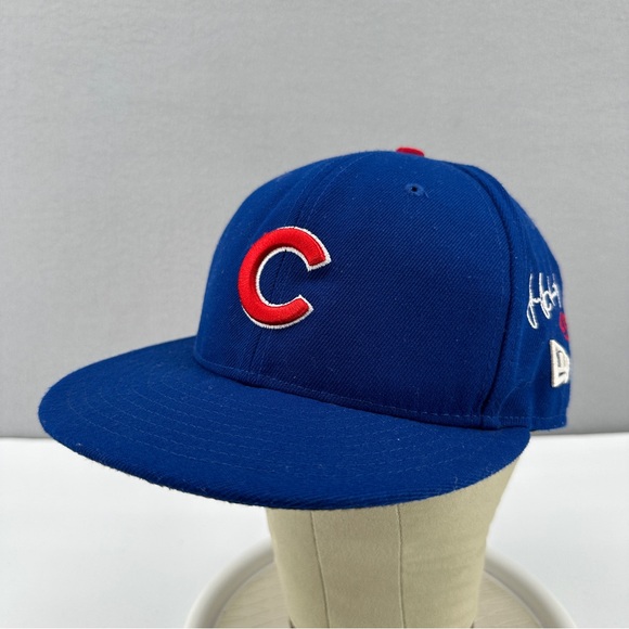 Chicago Cubs New Era 59Fifty Pro Fitted 7 1/8 Hat Cap Jake Arrieta World Series - Picture 1 of 16